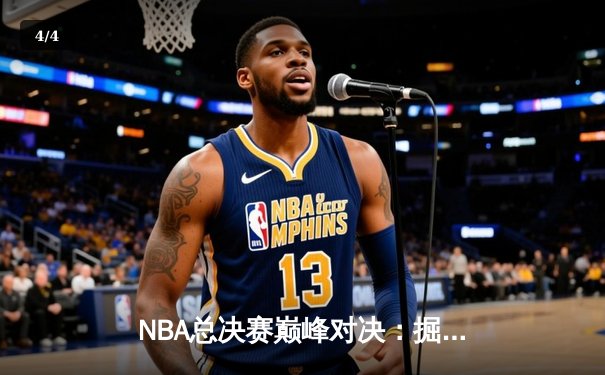 NBA总决赛巅峰对决：掘金逆转雄鹿夺冠，约基奇荣膺FMVP - 4